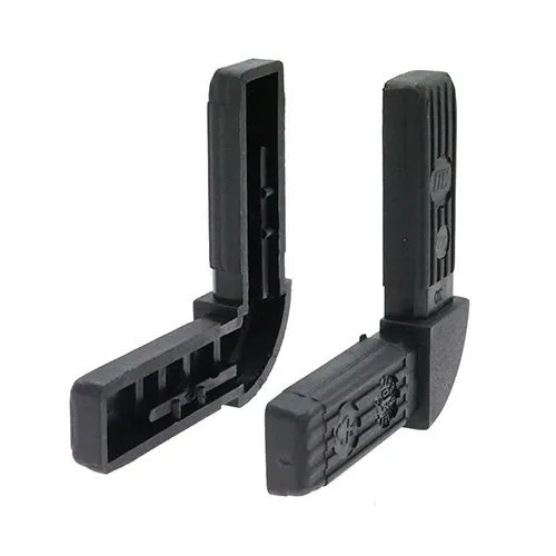 25mm Square Tube 2 Way Right Angle Connector - 54mm Length | Nylon