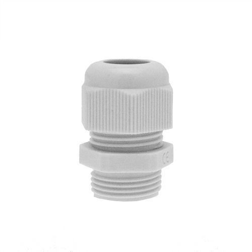 Grey RAL7035 PG 16 Threaded Cable Glands for Electrical Enclosures