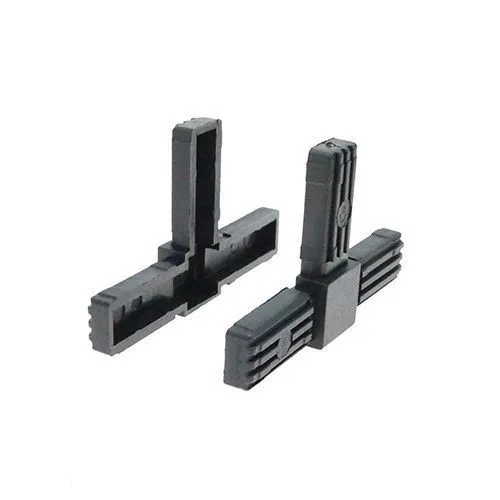 20mm Square Tube T Connector (3 Way) - 36mm Length | Nylon