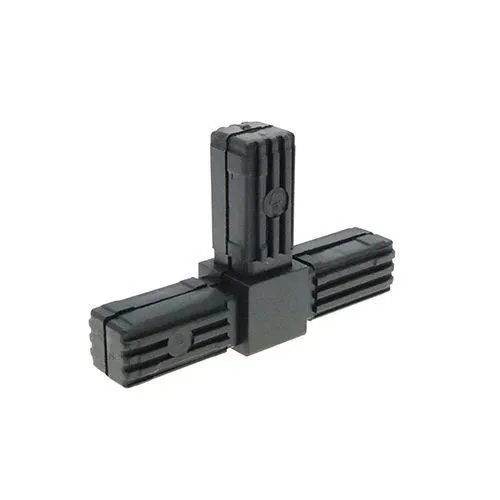 20mm Square Tube T Connector (3 Way) - 36mm Length | Nylon