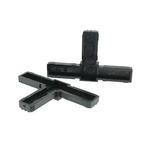 20mm Square Tube T Connector (3 Way) - 36mm Length | Nylon
