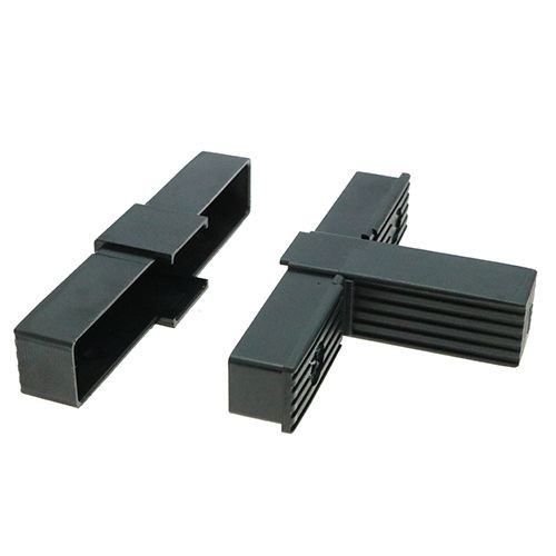 25mm Square Tube T Connector (3 Way) - 51mm Length | Nylon