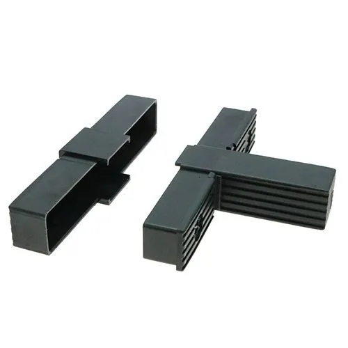 30mm Square Tube T Connector (3 Way) - 47mm Length | Nylon