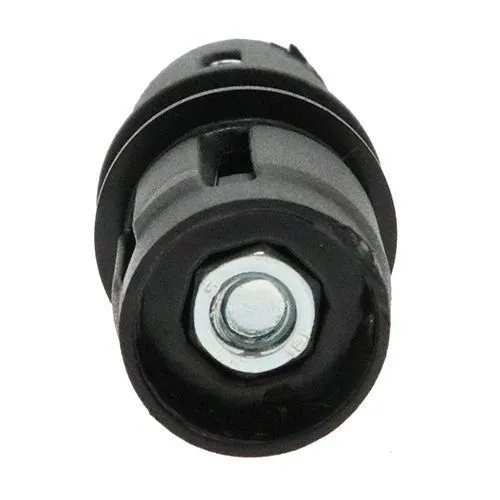25mm Round Tube Connector (M6 Thread) - 26mm Length - 1.5mm Wall | Nylon