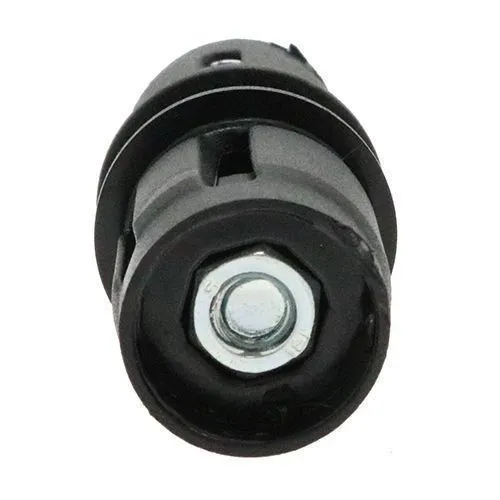 30mm Round Tube Connector (M6 Thread) - 26mm Length - 1.5mm Wall | Nylon