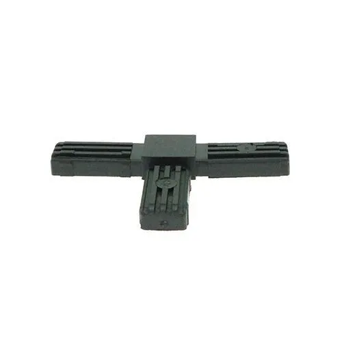 20mm Square Tube 3 Way T Corner Connector - 36mm Length | Nylon