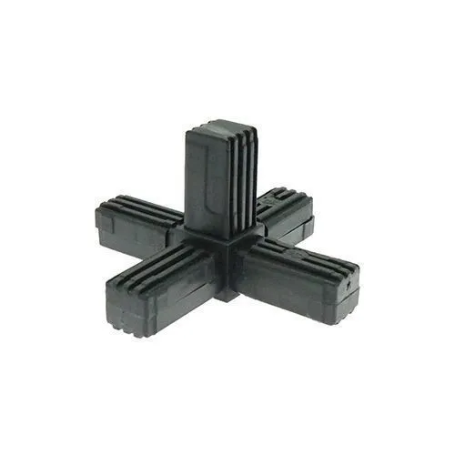 20mm Square Tube 5 Way Cross Corner Connector - 36mm Length | Nylon