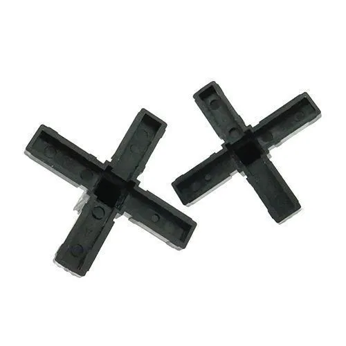 Square 6 Arm Tube Connector - 25mm Outside Diameter