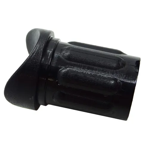 16mm Saddle Tube Connector (M6 Thread) - 20mm Length (Push Fit) - 1.5mm Wall | Nylon