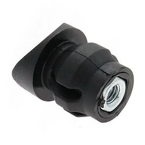 26mm Saddle Tube Connector (M6 Thread) - 20mm Length (Expanding) - 1mm Wall | Nylon