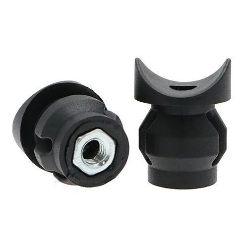 26mm Saddle Tube Connector (M6 Thread) - 20mm Length (Expanding) - 1.5mm Wall | Nylon