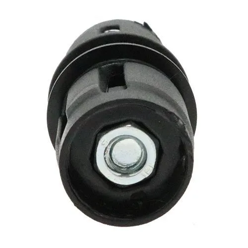 15mm Round Tube Connector (M6 Thread) - 20mm Length - 1mm Wall | Nylon