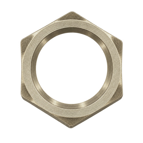 M32 Brass Cable Gland Locknut | Plain