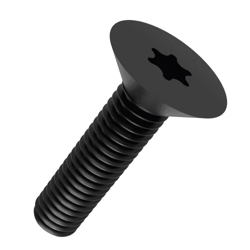 M3 x 8mm Torx Countersunk Machine Screw DIN 965T - Black Zinc | Vital Parts