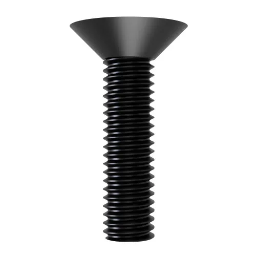 M6 x 16mm Torx Countersunk Machine Screw (DIN 965T) | Steel Black Zinc