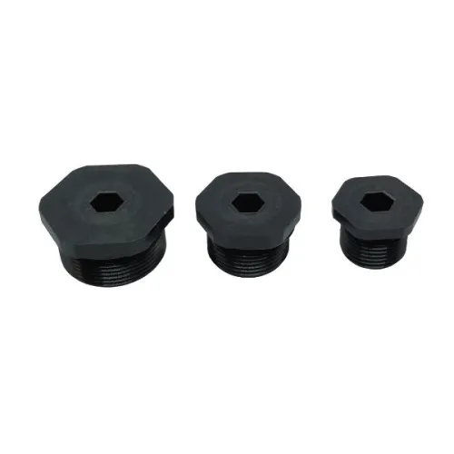 M50 ATEX Plug (15mm Thread Length) - H8 Drive | Black Nylon