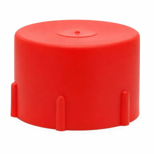 M10 x 1mm Threaded Cap (10mm Length) Red LDPE