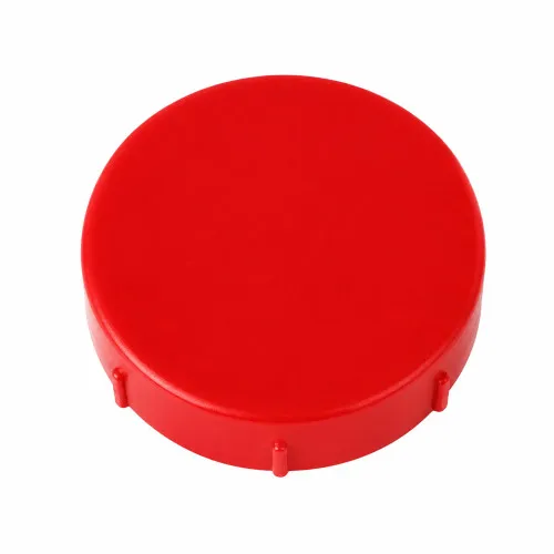 5/8in-18 Threaded Cap (18mm Length) Red LDPE