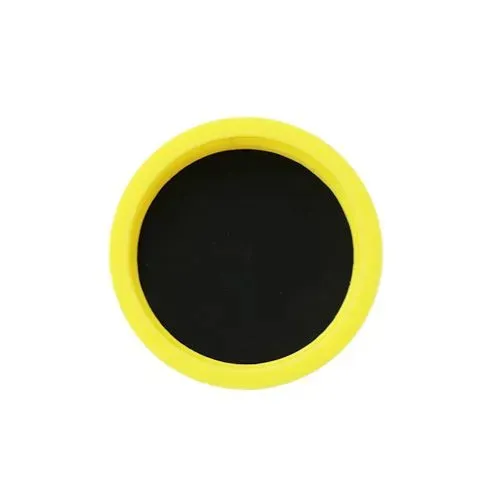 M8 x 1mm Threaded Sealing Cap (11mm Length) Yellow HDPE