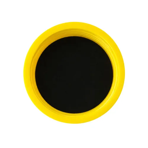 1in x 11 Threaded Sealing Cap (17mm Length) Yellow HDPE