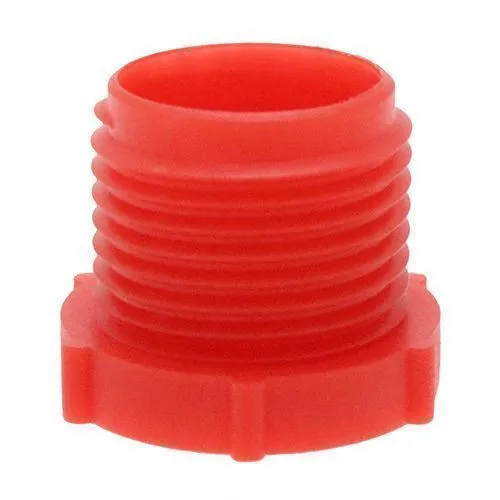 3in BSP Threaded Plug (Quick Fit Connector) - Red | LDPE
