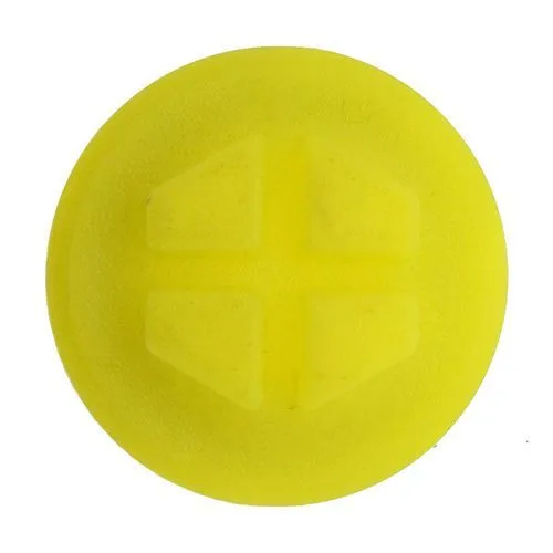 3/4in (14TPI) BSP Threaded Sealing Plug (Quick Fit Connector) - Yellow | HDPE