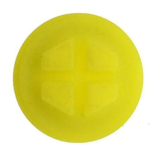 M27 (2TPI) Threaded Sealing Plug (Quick Fit Connector) - Yellow | HDPE