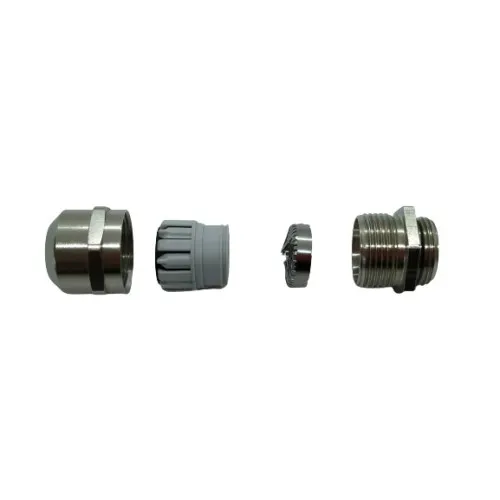 M20 x 1.5mm EMC Cable Gland (6 mm Thread Length) - 6-13mm Cable | Contact Spring