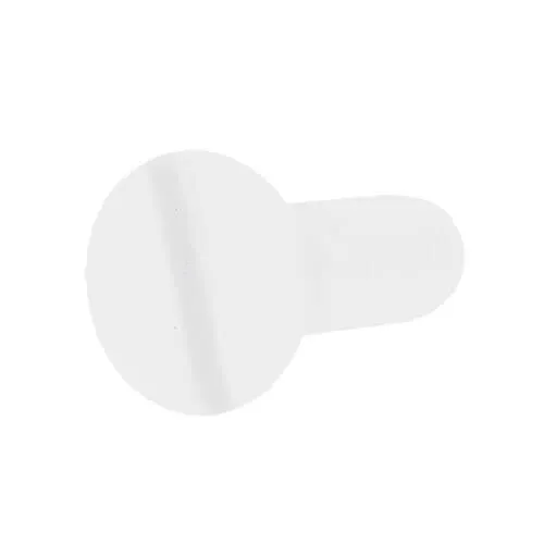 M6 x 12mm  Nylon Slotted Countersunk Screw (DIN 963) | Natural