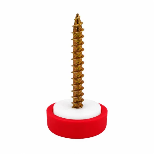 No.6-8 Red Screw Cover Cap | Polypropylene (PP)