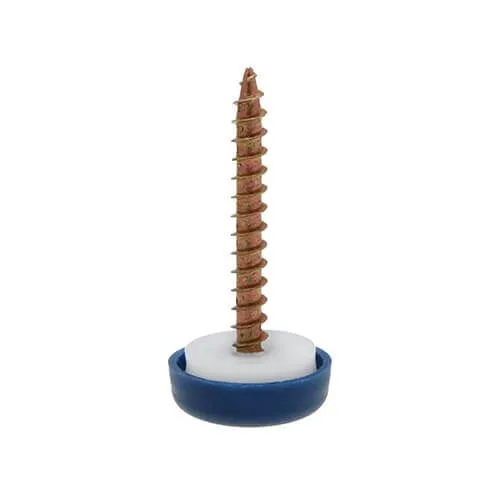 Screw Cover Caps - Screw Sizes 6 to 8 (500 pcs) - Blue (Royal Blue) -CAP306