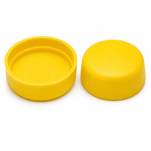 No.10-12 Yellow Screw Cover Cap | Polypropylene (PP)