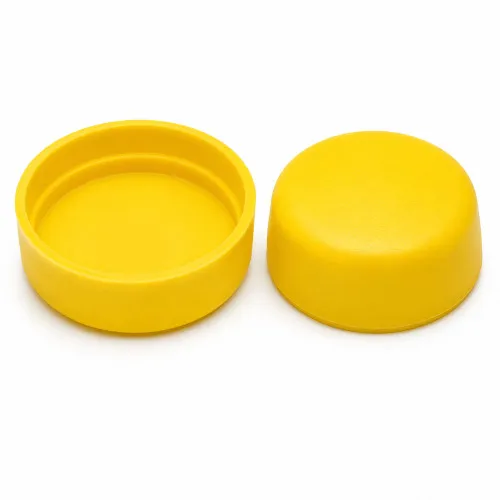 No.10-12 Yellow Screw Cover Cap | Polypropylene (PP)