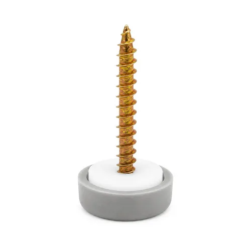 No.6-8 Grey Screw Cover Cap | Polypropylene (PP)