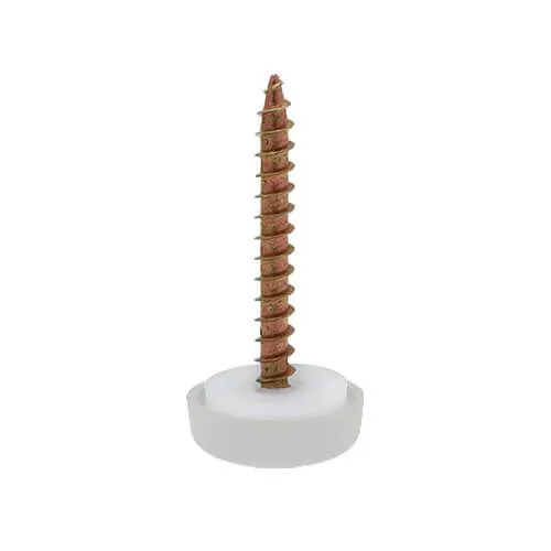 Screw Cover Caps - Screw Sizes 6 to 8 (500 pcs) - Grey (Light Grey) -CAP310