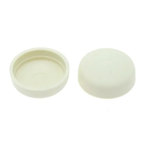 Screw Cover Caps - Screw Sizes 10 to 14 (500 pcs) - Cream -CAP313