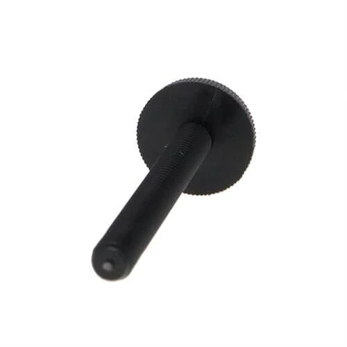 M5 x 25mm Nylon Thin Knurled Thumb Screw | Black