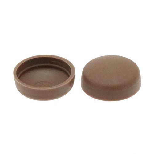 Screw Cover Caps - Screw Sizes 6 to 8 (500 pcs) - Brown (Mahogany) -CAP314