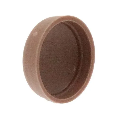 Screw Cover Caps - Screw Sizes 6 to 8 (500 pcs) - Brown (Mahogany) -CAP314