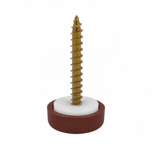 No.6-8 Brown Screw Cover Cap | Polypropylene (PP)