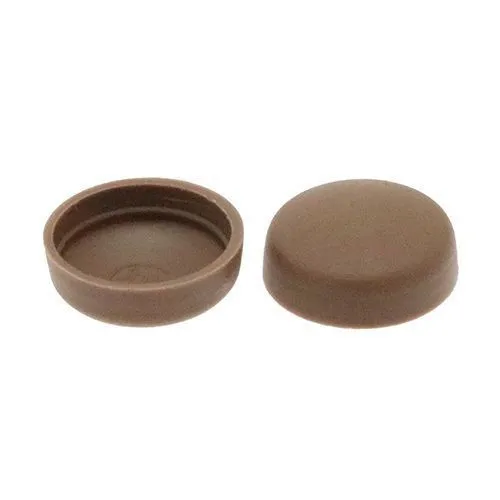Screw Cover Caps - Screw Sizes 10 to 14 (500 pcs) - Brown (Mahogany) -CAP315