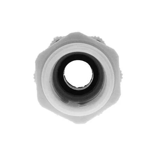 M12 x 1.5mm Threaded Nylon Cable Gland (IP68) 4 - 6.5mm Cable | Grey