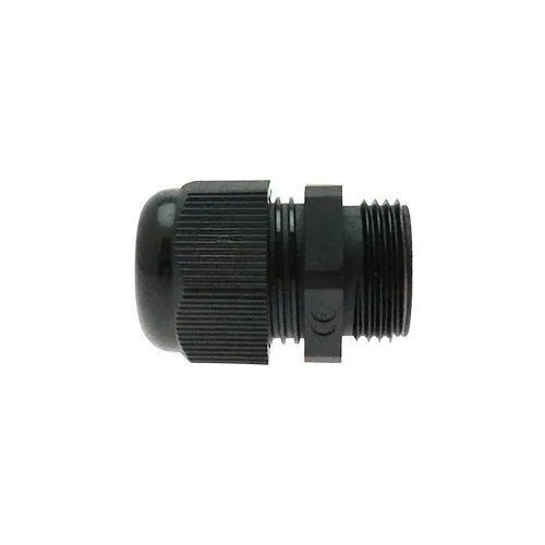 Black  M16 x 1.5mm Threaded Cable Glands for Electrical Enclosures