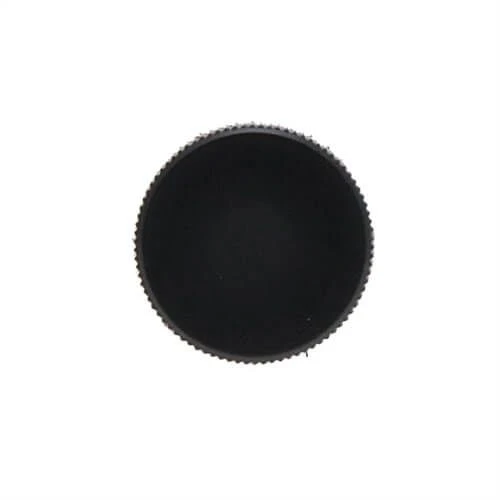 M6 x 25mm Nylon Thin Knurled Thumb Screw | Black
