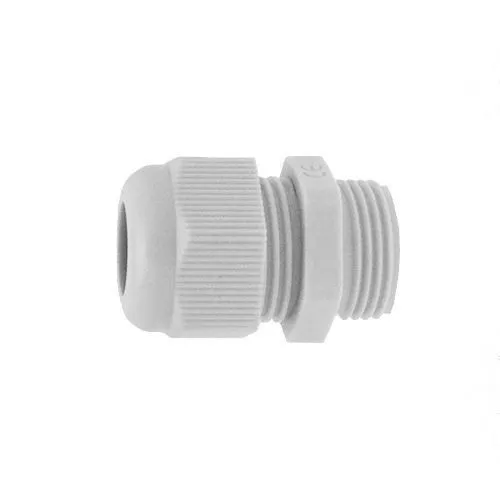 M20 x 1.5mm Threaded Nylon Cable Gland (IP68) 5 - 9mm Cable | Grey