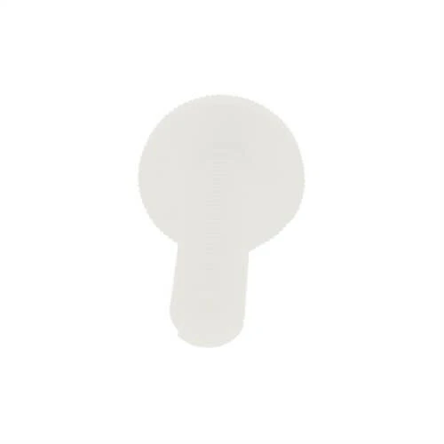M8 x 8mm Nylon Thin Knurled Thumb Screw | Natural