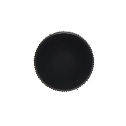 M8 x 16mm Nylon Thin Knurled Thumb Screw | Black