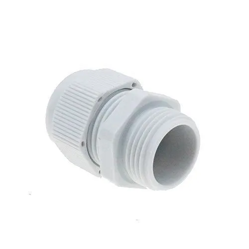 PG 7 Threaded Nylon Cable Gland (IP68) 3 - 6.5mm Cable | Grey - Waterproof