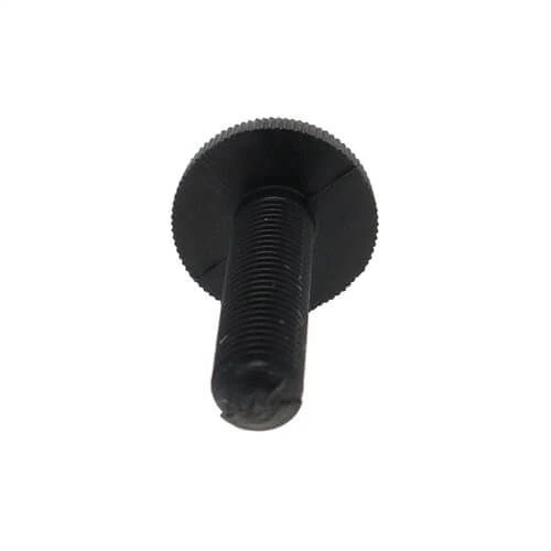 M8 x 25mm Nylon Thin Knurled Thumb Screw | Black