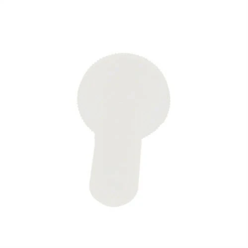 M12 x 45mm Nylon Thin Knurled Thumb Screw | Natural